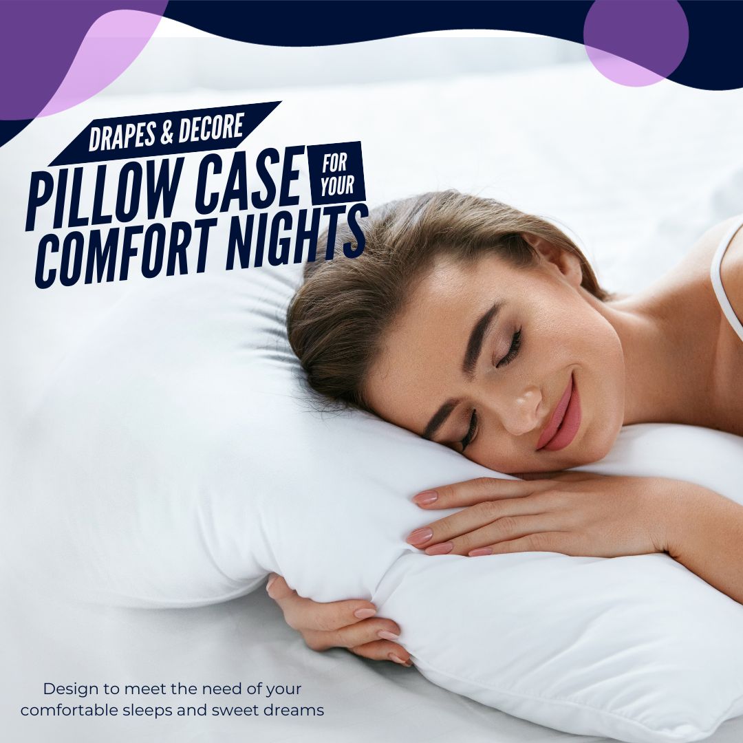 100% Egyptian Cotton Housewife Pillowcases 2 Pack, Hotel Quality Luxury Pillow covers crafted from 200 Thread Count