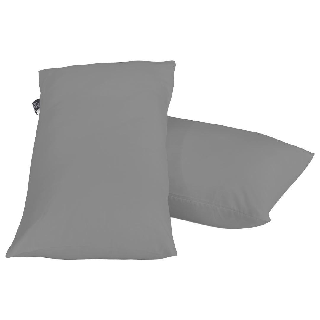 100% Egyptian Cotton Housewife Pillowcases 2 Pack, Hotel Quality Luxury Pillow covers crafted from 200 Thread Count